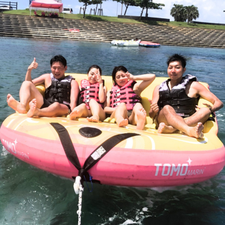 もりもりマリン｜沖縄・海中道路で、ビックマーブル｜ウェイクボード・フライボード・バナナボート・遊び放題するなら